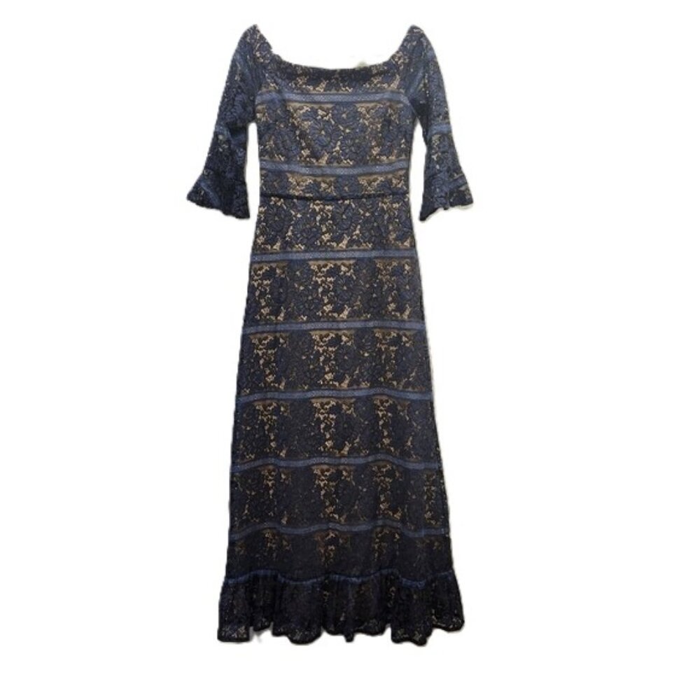 Lace Maxi Dress Size UK 10 / EUR 36 (Approx. US 4 Small)